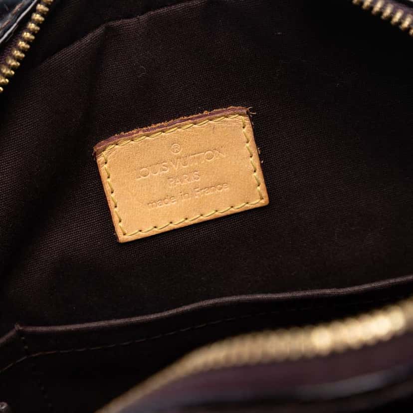 Louis Vuitton Monogram Vernis Summit Drive Purple Leather Very good condition - Box View