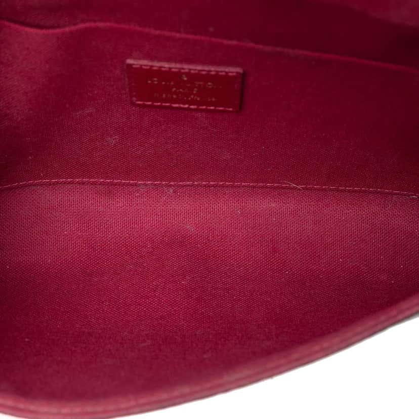 Louis Vuitton Monogram Pochette Felicie Brown Very good condition - Model View