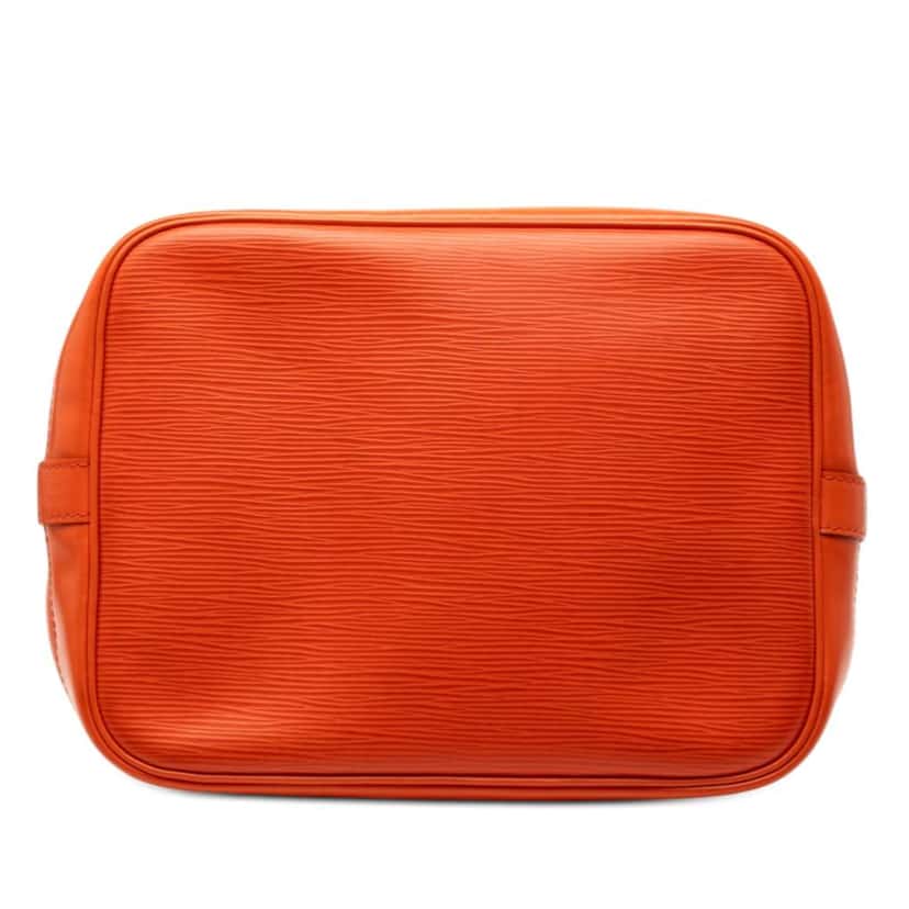 Louis Vuitton Epi Petit Noe Orange Leather Good condition - Inside View