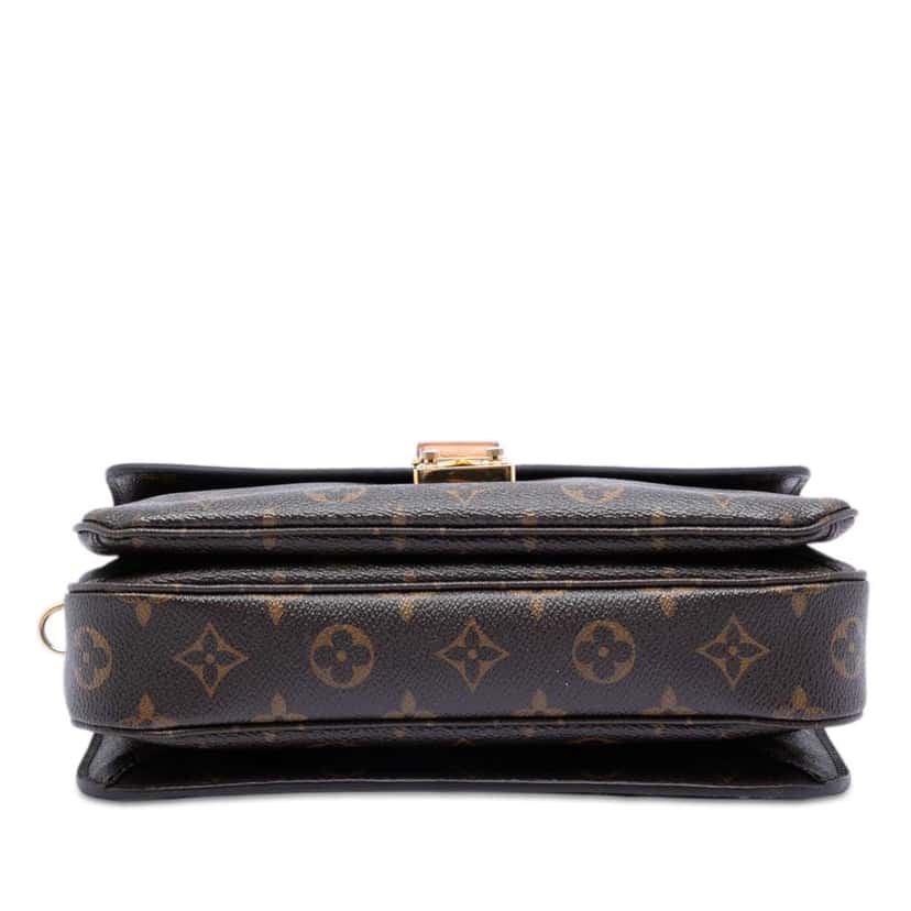 Louis Vuitton Monogram Pochette Metis Brown Good condition - Inside View
