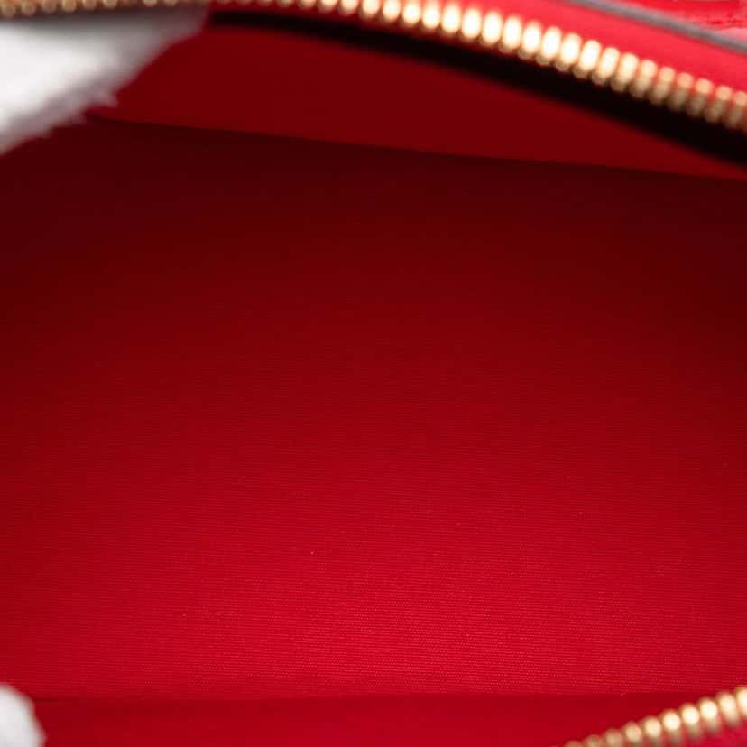 Louis Vuitton Monogram Vernis Alma BB Red Leather Very good condition - Model View