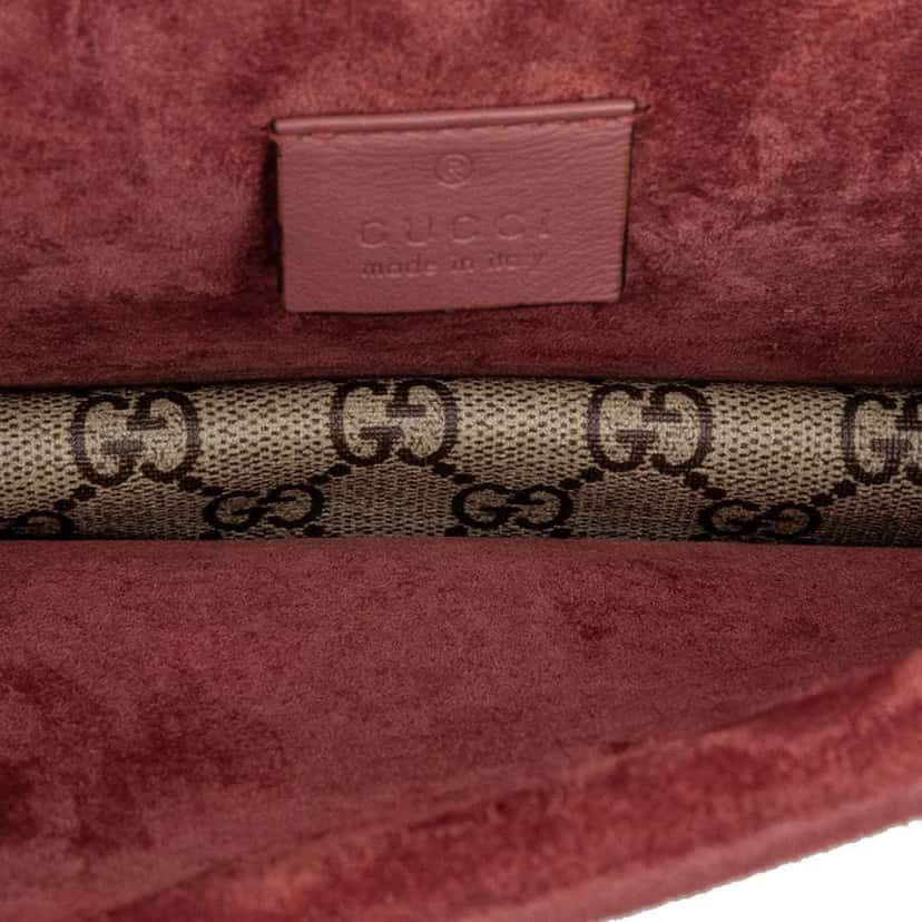 Gucci Small GG Supreme Blooms Dionysus Crossbody Beige Good condition - Model View