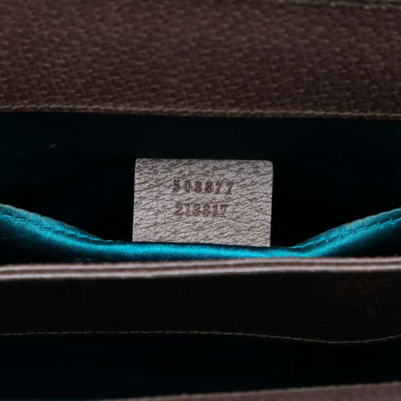 Gucci Small GG Supreme Web Ophidia Chain Crossbody Beige Good condition - Box View