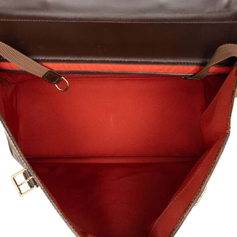 Louis Vuitton Damier Ebene West End PM Brown Good condition - Model View