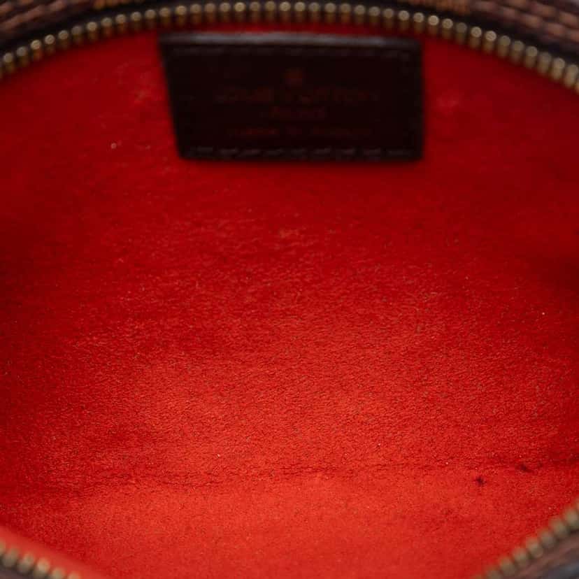 Louis Vuitton Damier Ebene Marais Bucket Pouch Brown Good condition - Model View