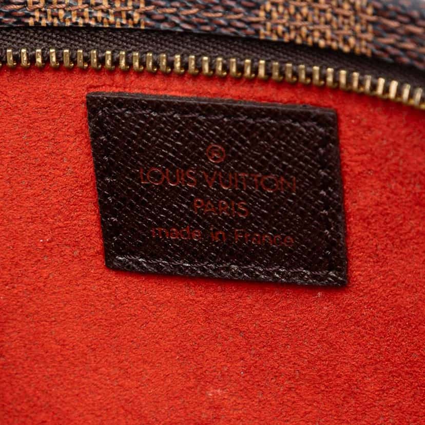 Louis Vuitton Damier Ebene Marais Bucket Pouch Brown Good condition - Box View