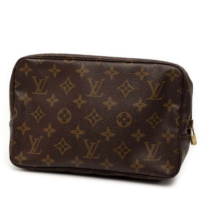 Louis Vuitton Monogram Trousse Toilette 23 Brown Good condition - Back View