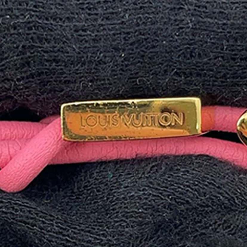 Louis Vuitton Leather LV Bloom Bracelet Pink Leather Good condition - Box View