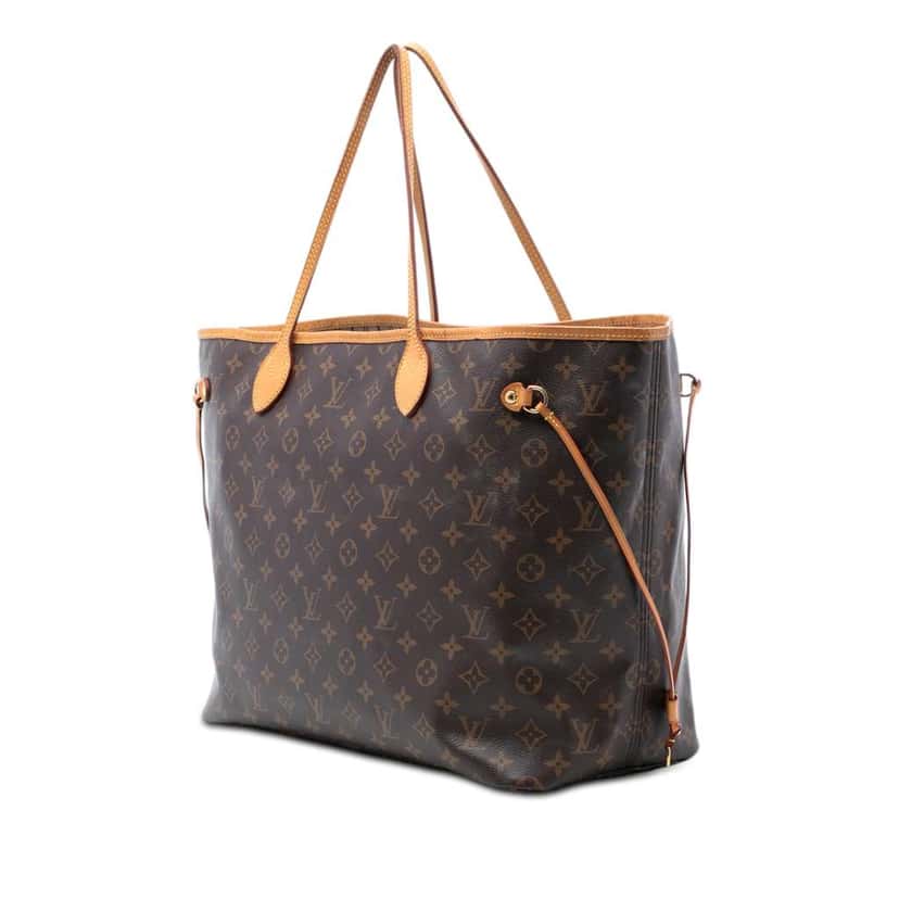 Louis Vuitton Monogram Neverfull GM Brown Very good condition - Back View