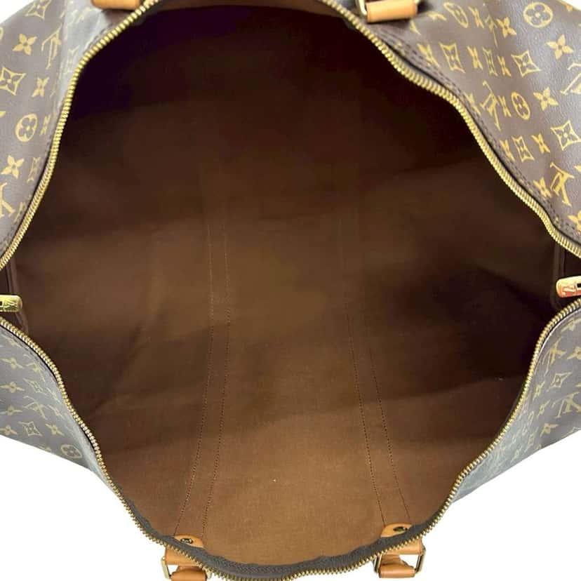 Louis Vuitton Monogram Keepall Bandouliere 60 Brown Very good condition - Model View