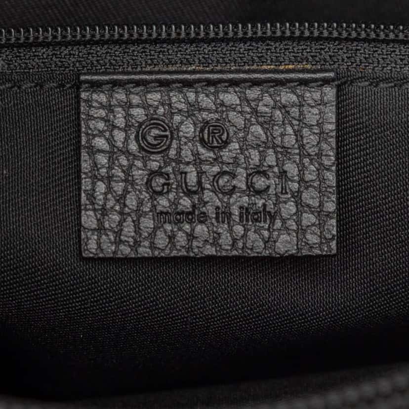 Gucci GG Nylon Tote Black Very good condition - Box View