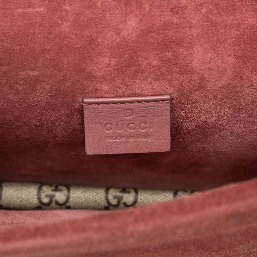 Gucci Small GG Supreme Blooms Dionysus Crossbody Beige Very good condition - Box View