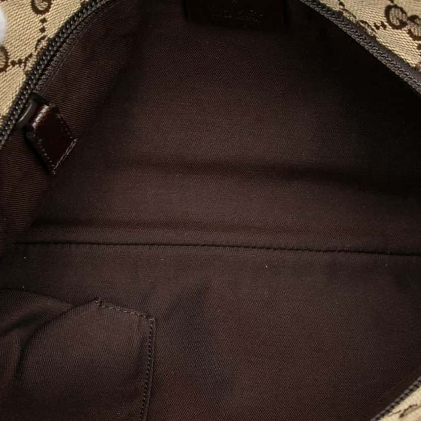 Gucci GG Canvas Web Crossbody Beige Very good condition - Model View