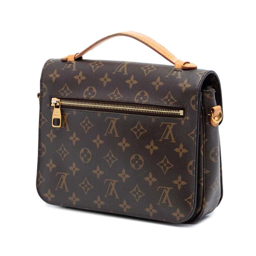 Louis Vuitton Monogram Pochette Metis Brown Very good condition - Back View