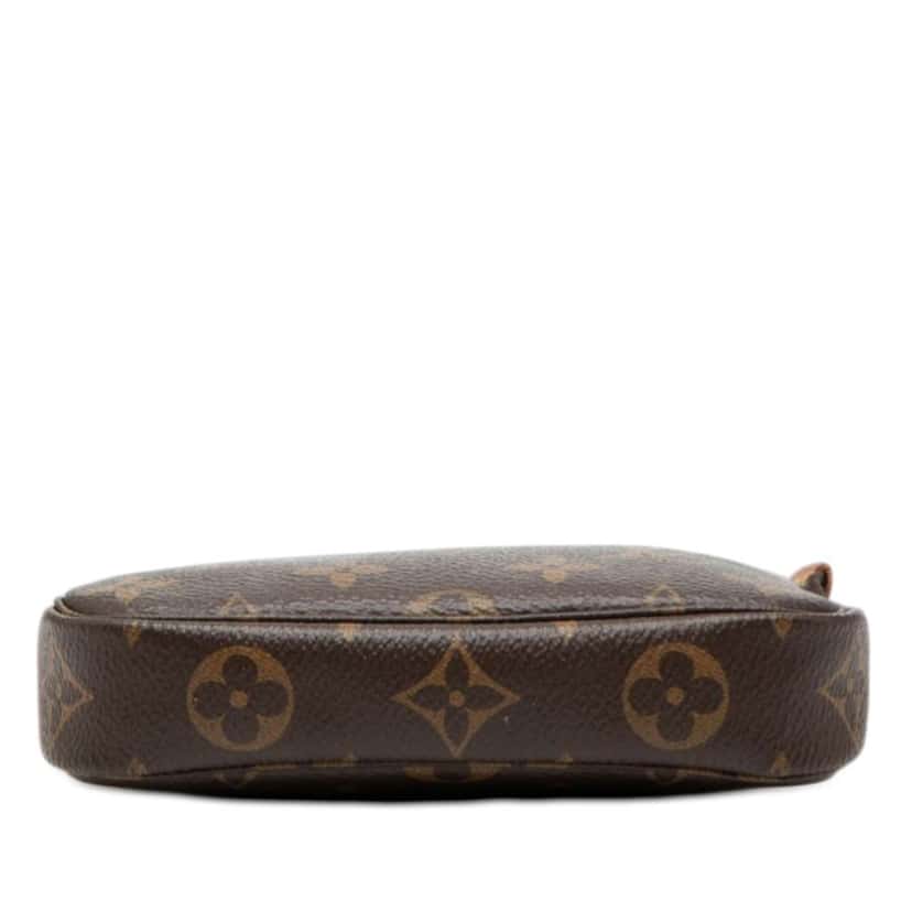 Louis Vuitton Monogram Mini Pochette Accessoires Brown Very good condition - Inside View