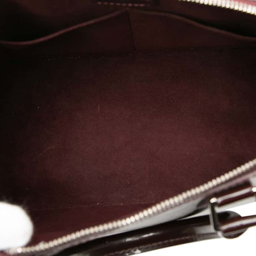 Louis Vuitton Electric Epi Alma PM Purple Leather Very good condition - Model View