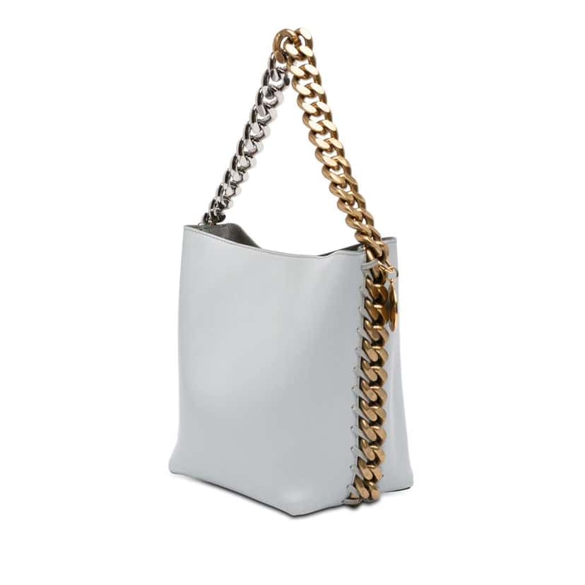 Stella Mccartney Alter Mat Frayme Bucket Bag White Polyester Very good condition - Back View