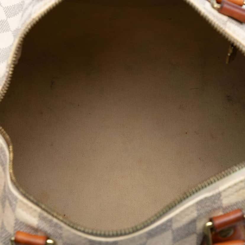 Louis Vuitton Damier Azur Speedy Bandouliere 30 White Good condition - Model View