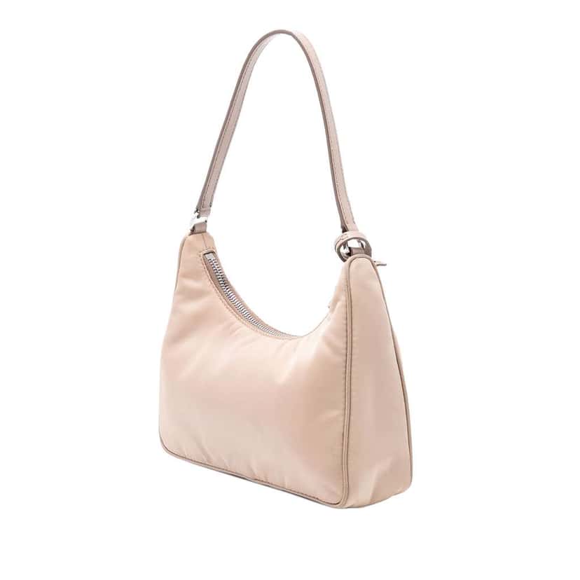 Prada Re Nylon Re Edition 2005 Shoulder Bag Brown Good condition - Back View