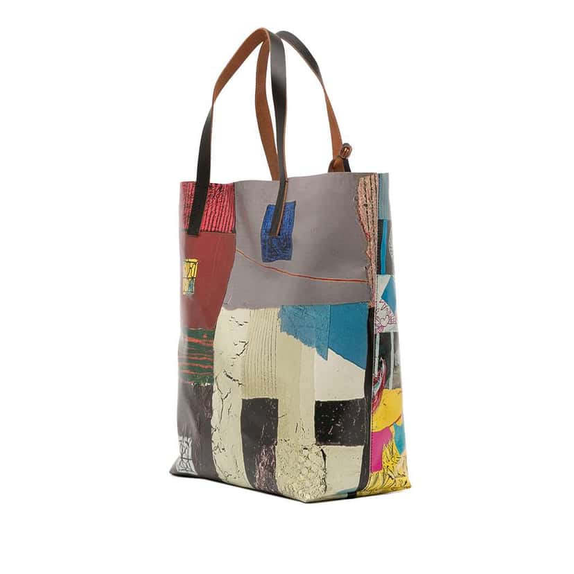 Marni Printed PVC Tote MultiColor Good condition - Back View