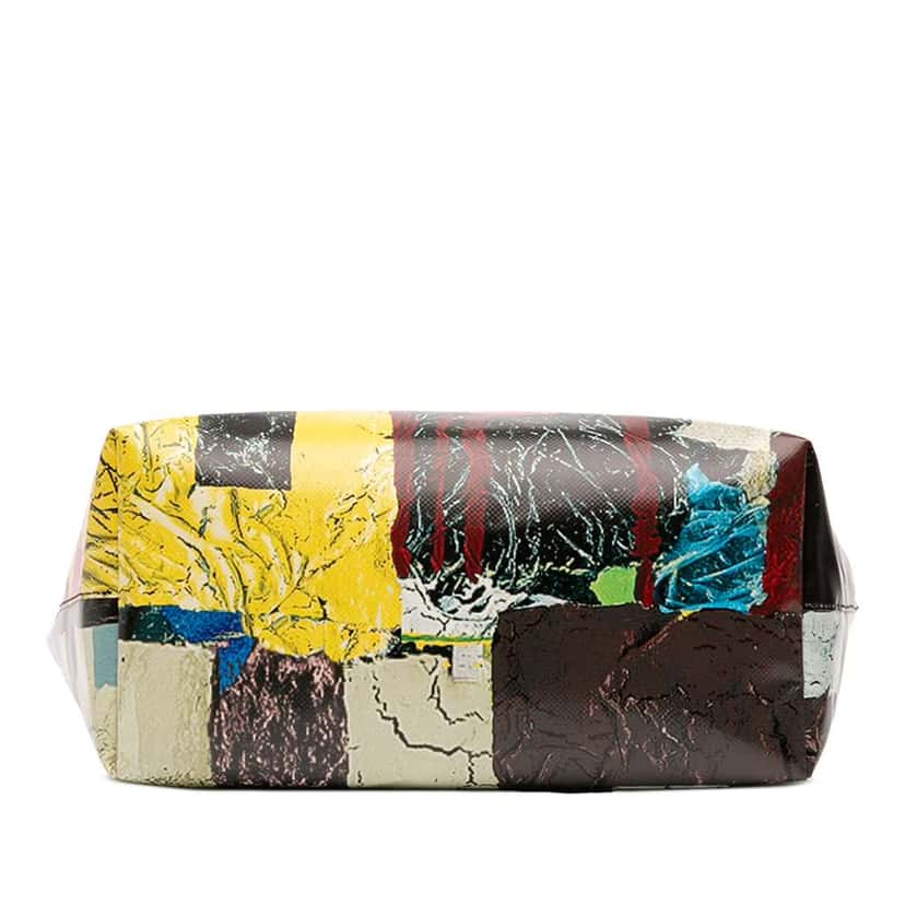 Marni Printed PVC Tote MultiColor Good condition - Inside View