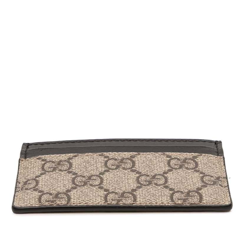 Gucci GG Supreme Card Holder Beige Good condition - Inside View