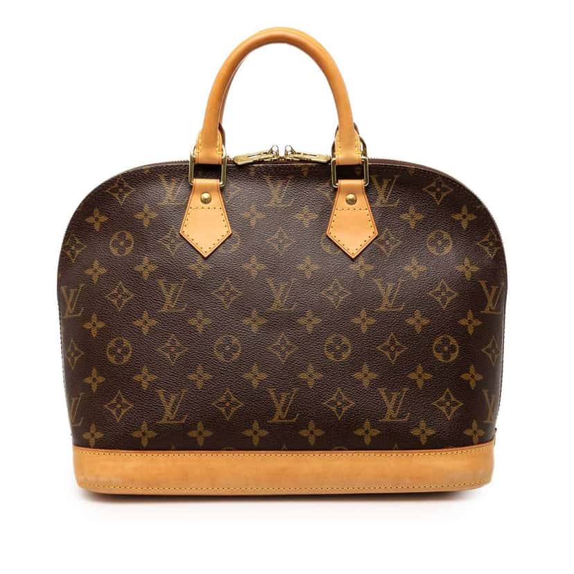 Louis Vuitton Monogram Alma PM Brown Good condition - Front View