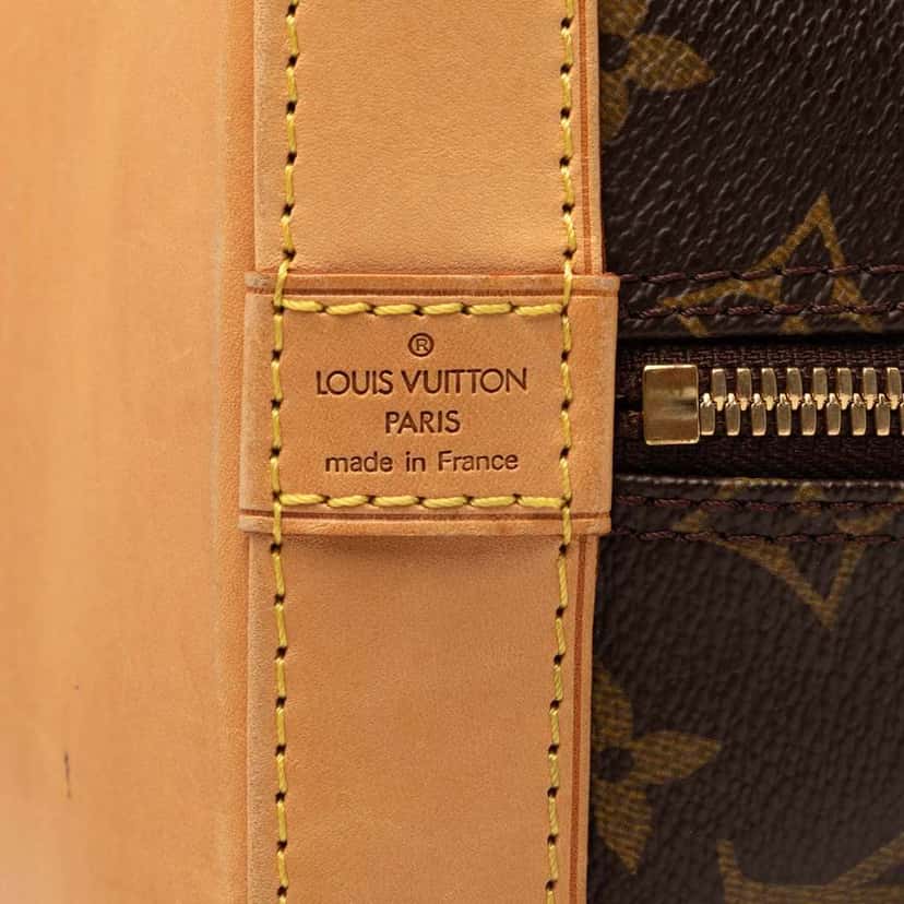 Louis Vuitton Monogram Alma PM Brown Good condition - Box View