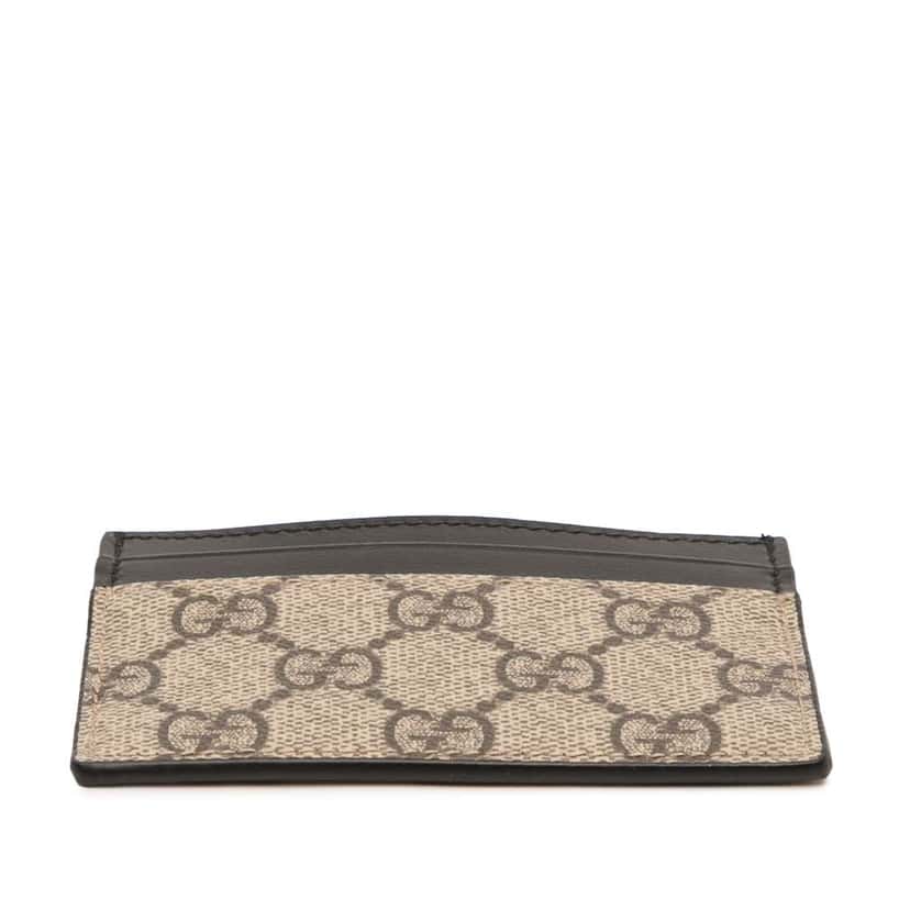 Gucci GG Supreme Card Holder Beige Good condition - Inside View