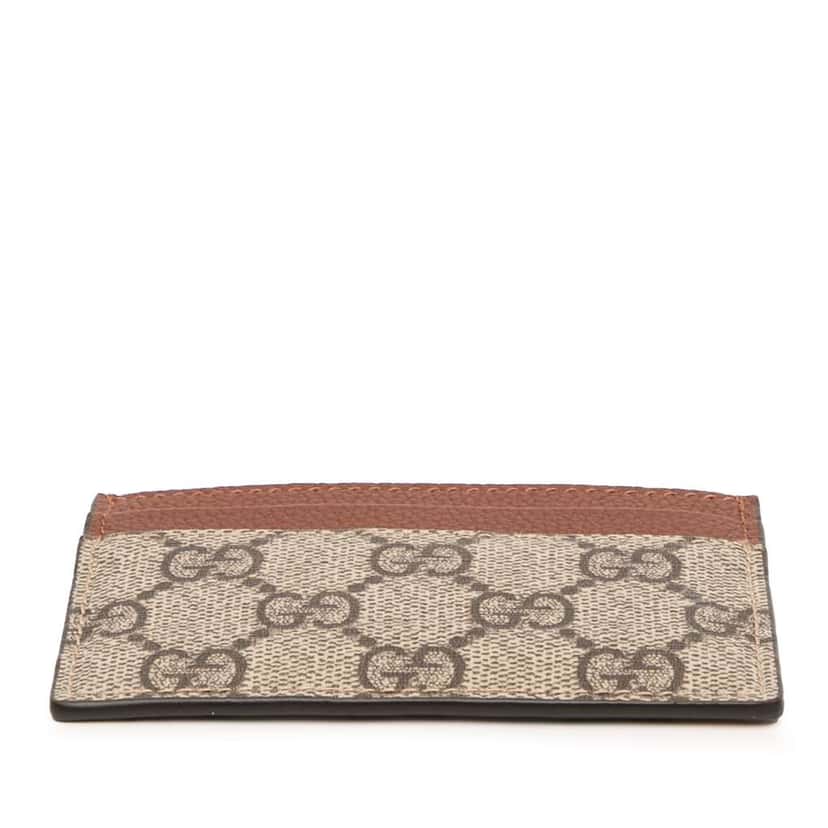 Gucci GG Supreme Card Holder Beige Good condition - Inside View