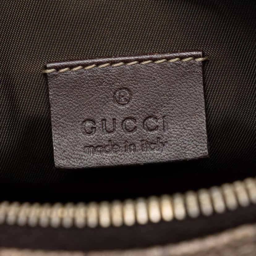 Gucci GG Supreme Pouch Beige Good condition - Box View