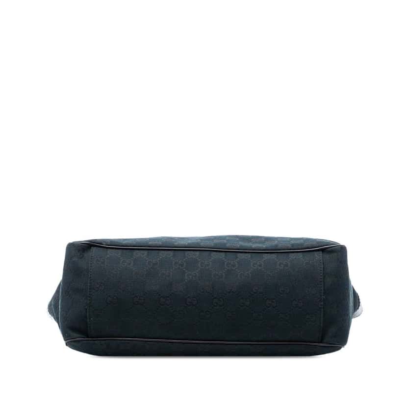 Gucci Medium GG Canvas Positano Tote Black Canvas Good condition - Inside View