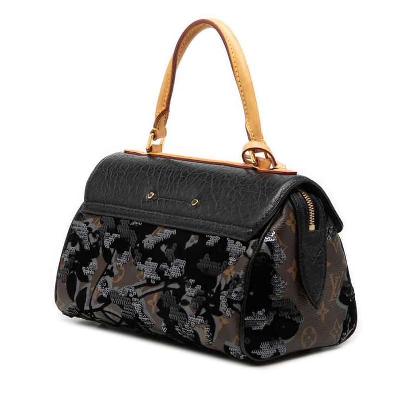 Louis Vuitton Monogram Fleur De Jais Carrousel Brown Good condition - Back View