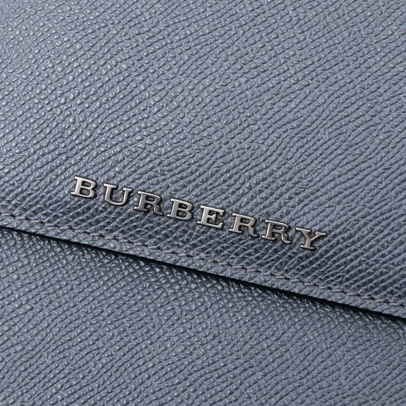 Burberry Leather iPad Case Grey Leather Good condition - Box View