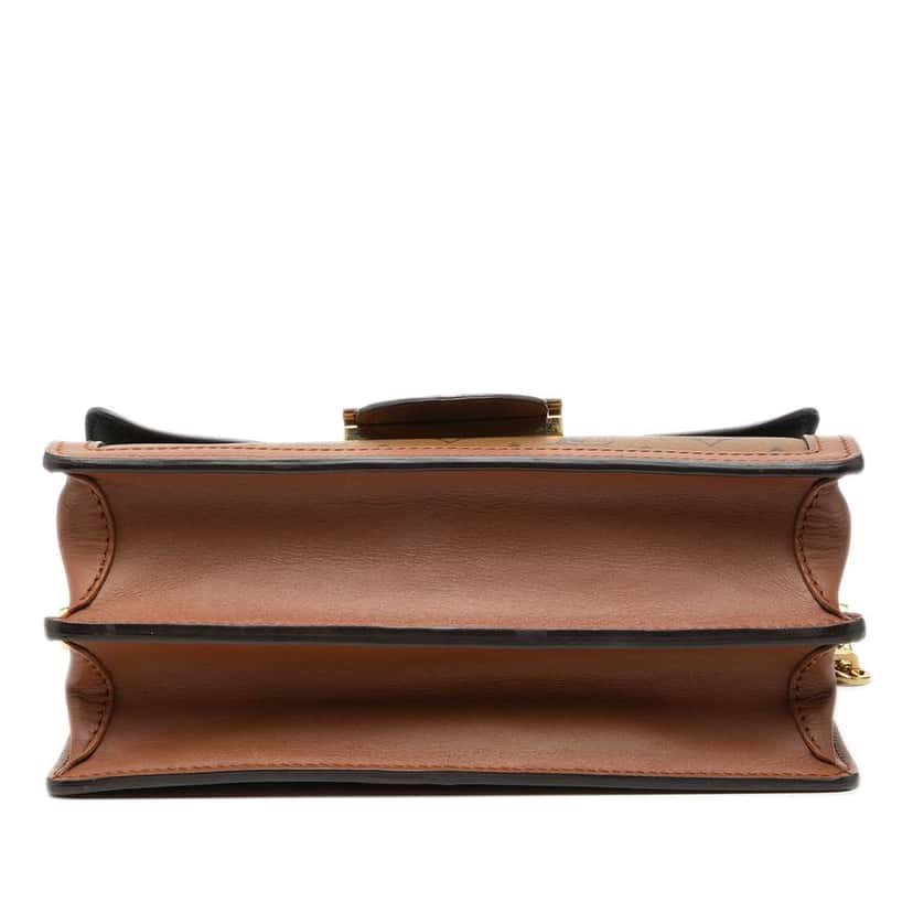 Louis Vuitton Monogram Reverse Dauphine MM Brown Good condition - Inside View