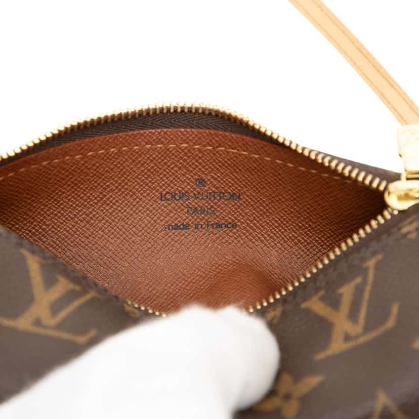 Louis Vuitton Monogram Papillon Pochette Brown Fair condition - Box View