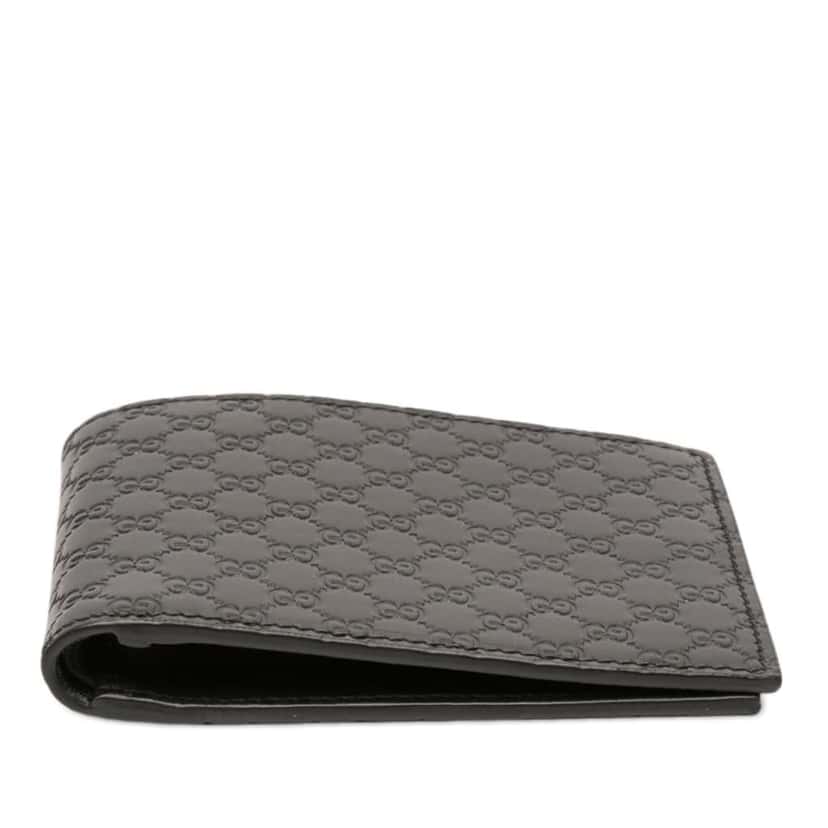 Gucci Microguccissima Bifold Wallet Black Leather Good condition - Inside View