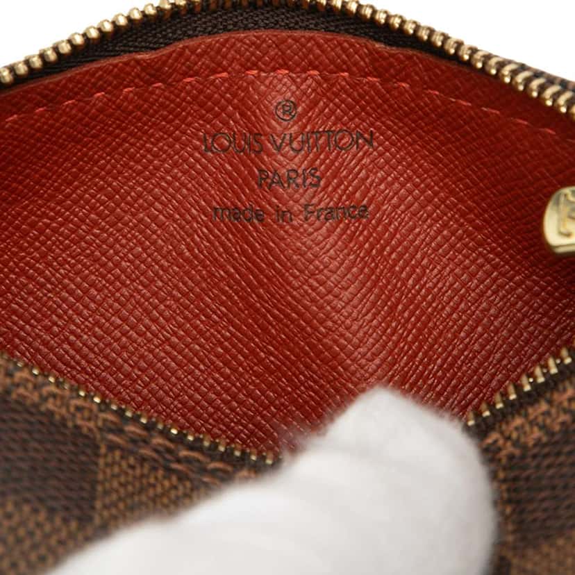 Louis Vuitton Damier Ebene Papillon Pochette Brown Fair condition - Box View