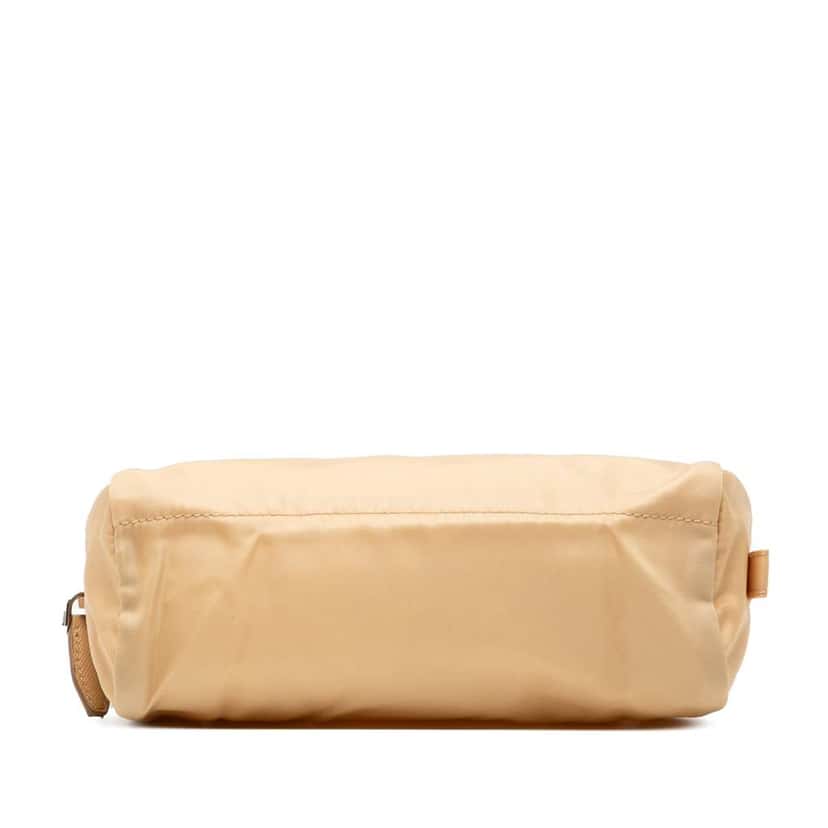 Prada Tessuto Cosmetic Pouch Beige Very good condition - Inside View