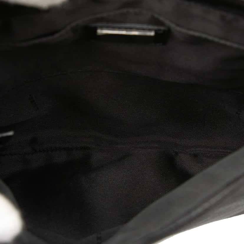 Fendi Zebra Printed Canvas Crossbody Black Canvas Very good condition - Model View