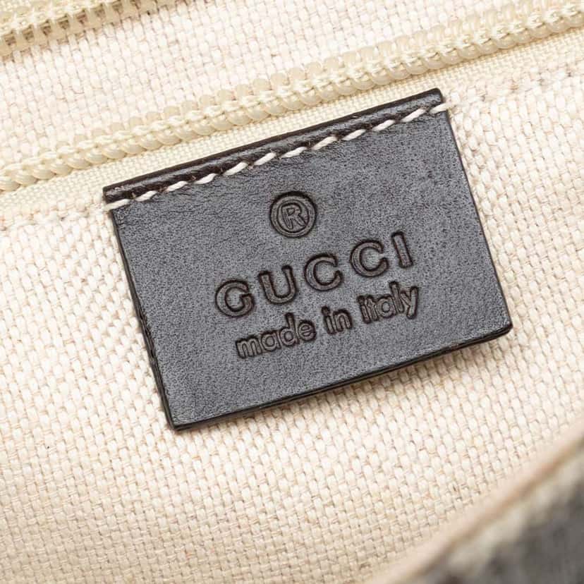 Gucci GG Supreme Messenger Bag Beige Good condition - Box View