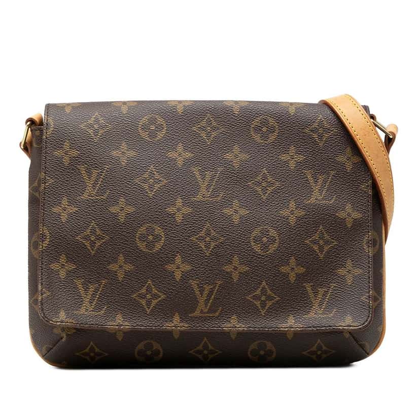 Louis Vuitton Monogram Musette Tango Short Strap Brown Very good condition - Front View