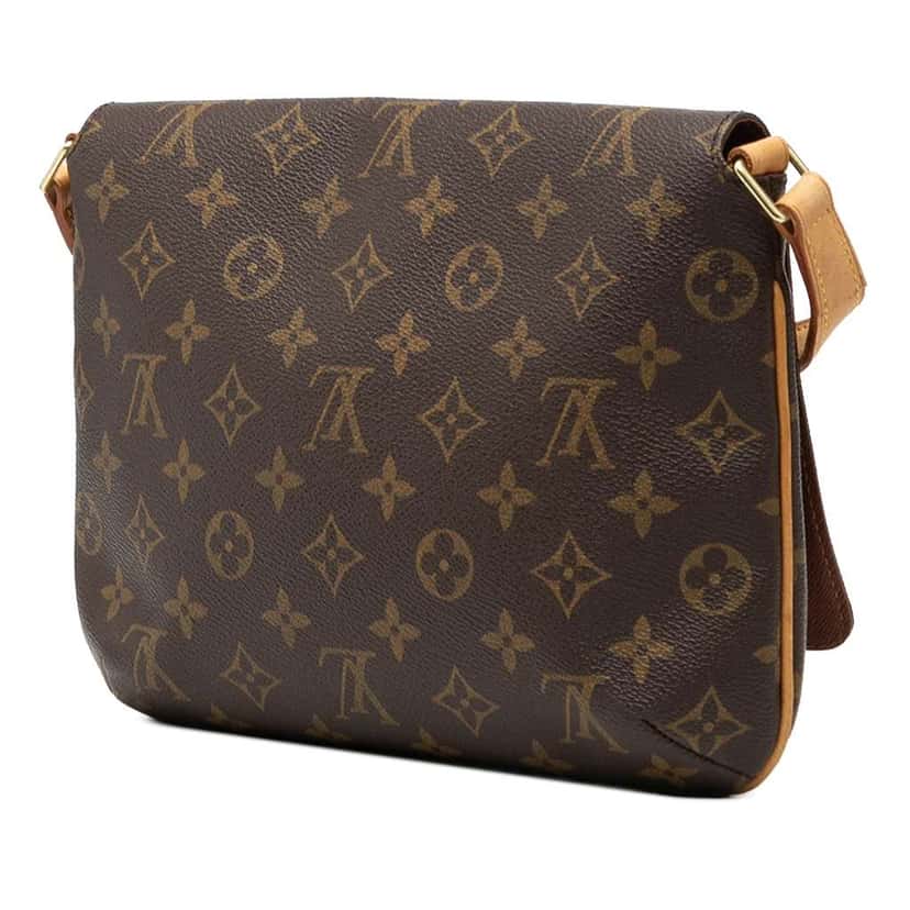 Louis Vuitton Monogram Musette Tango Short Strap Brown Very good condition - Back View