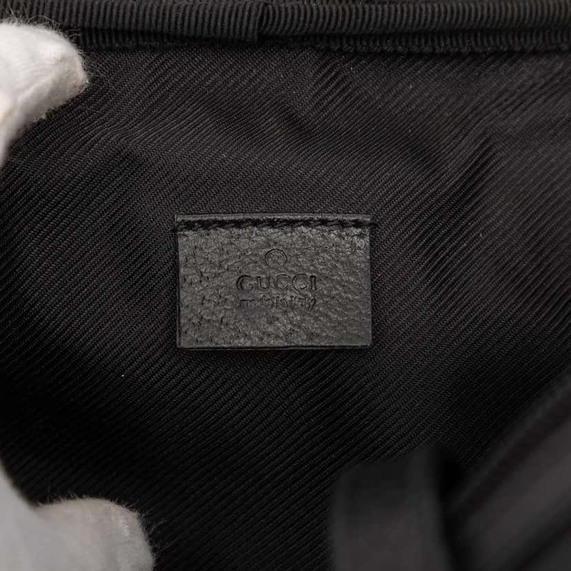 Gucci GG Canvas Vanity Bag Black Canvas Good condition - Box View