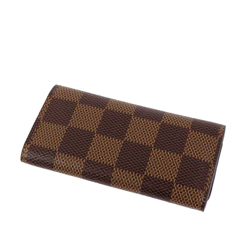 Louis Vuitton Damier Ebene Multicles 4 Key Holder Brown Good condition - Back View