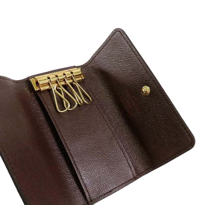 Louis Vuitton Damier Ebene Multicles 4 Key Holder Brown Good condition - Inside View