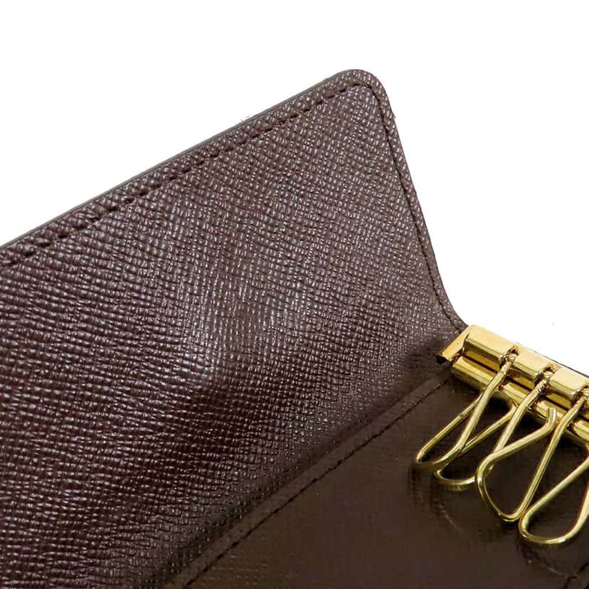 Louis Vuitton Damier Ebene Multicles 4 Key Holder Brown Good condition - Box View