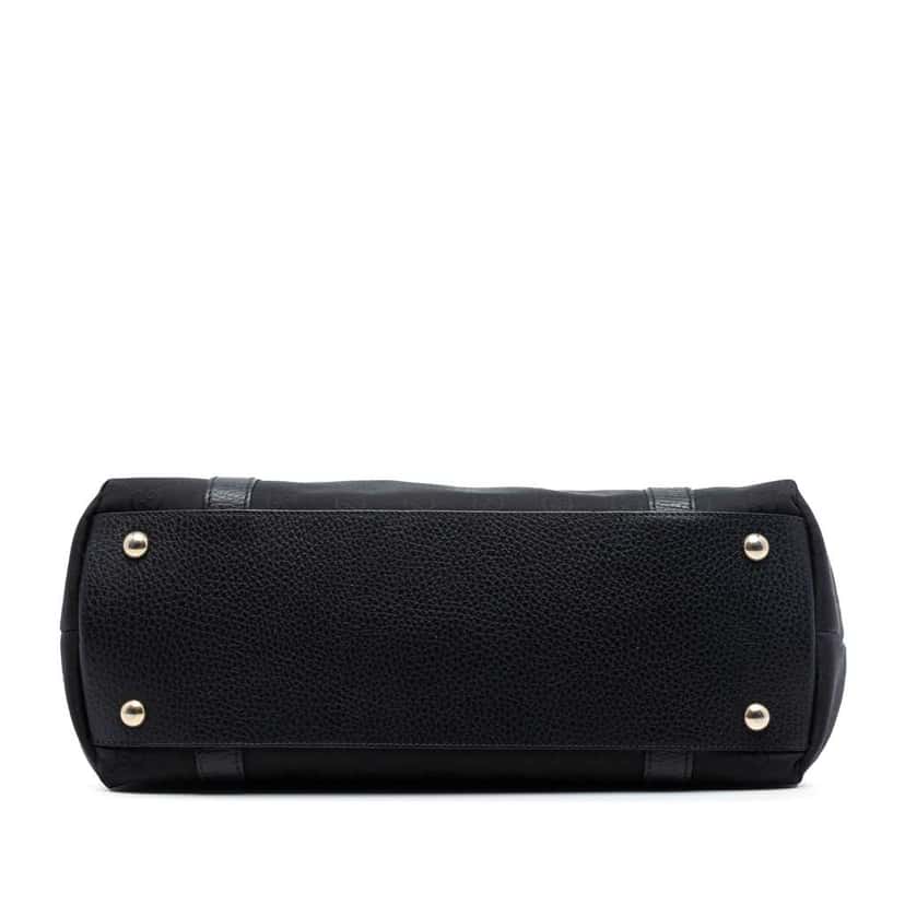 Gucci GG Nylon Abbey D Ring Tote Black Good condition - Inside View