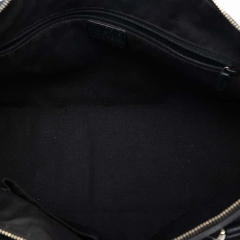 Gucci GG Nylon Abbey D Ring Tote Black Good condition - Model View