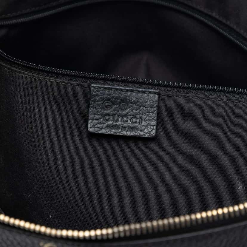 Gucci GG Nylon Abbey D Ring Tote Black Good condition - Box View